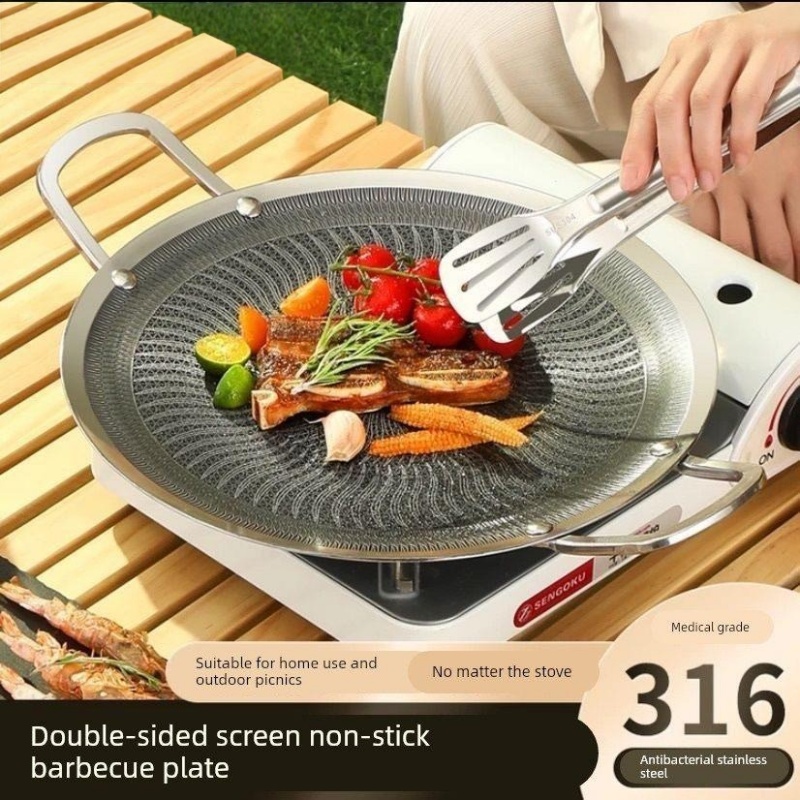 Camping Cooking Kitchen - 316 Stainless Steel Multifunctional Cooking BBQ