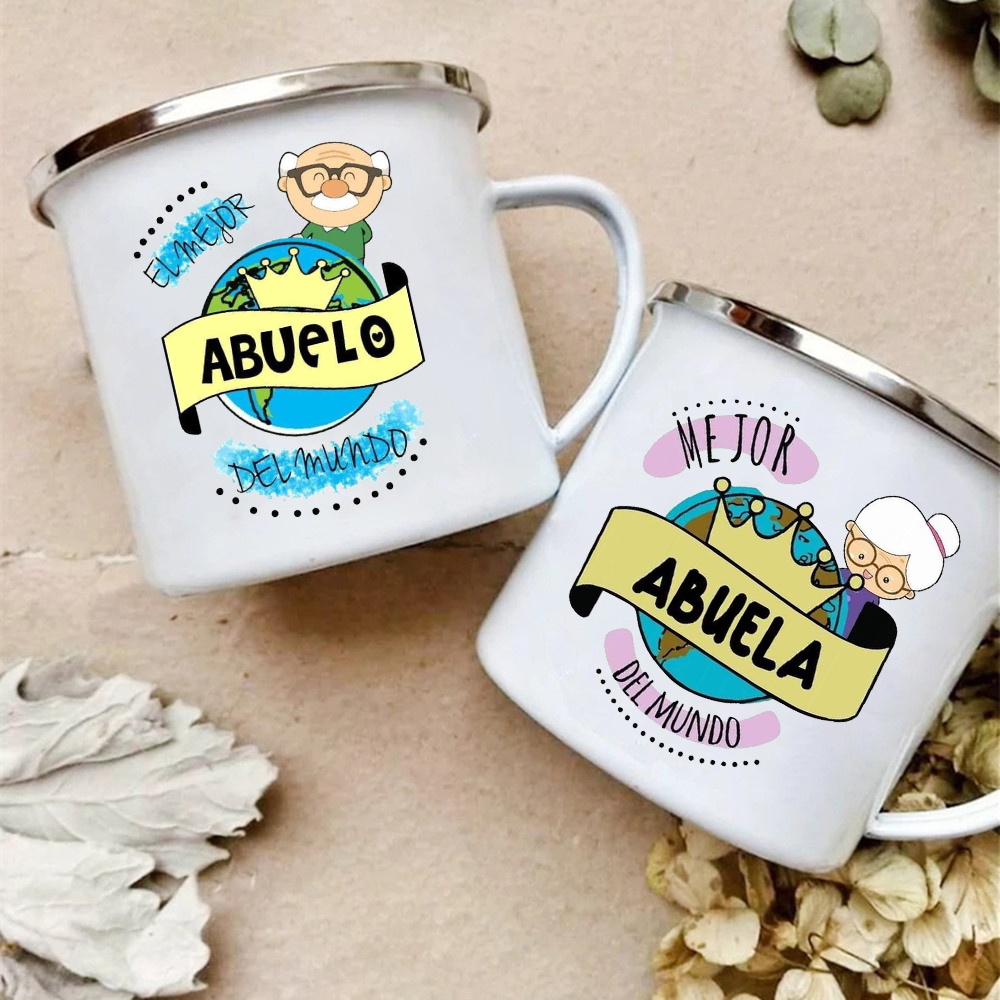 Camping Cooking Mug - Best Grandfather & Grandmother In The