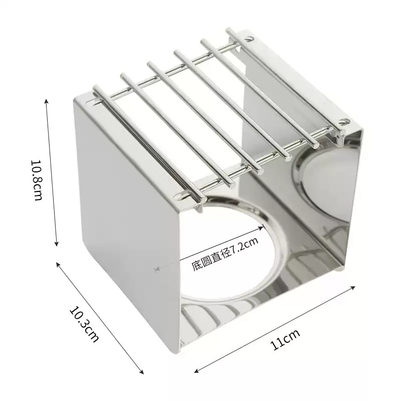 Camping Cooking Kitchen - Stainless Steel Square Coffee Stove Stand