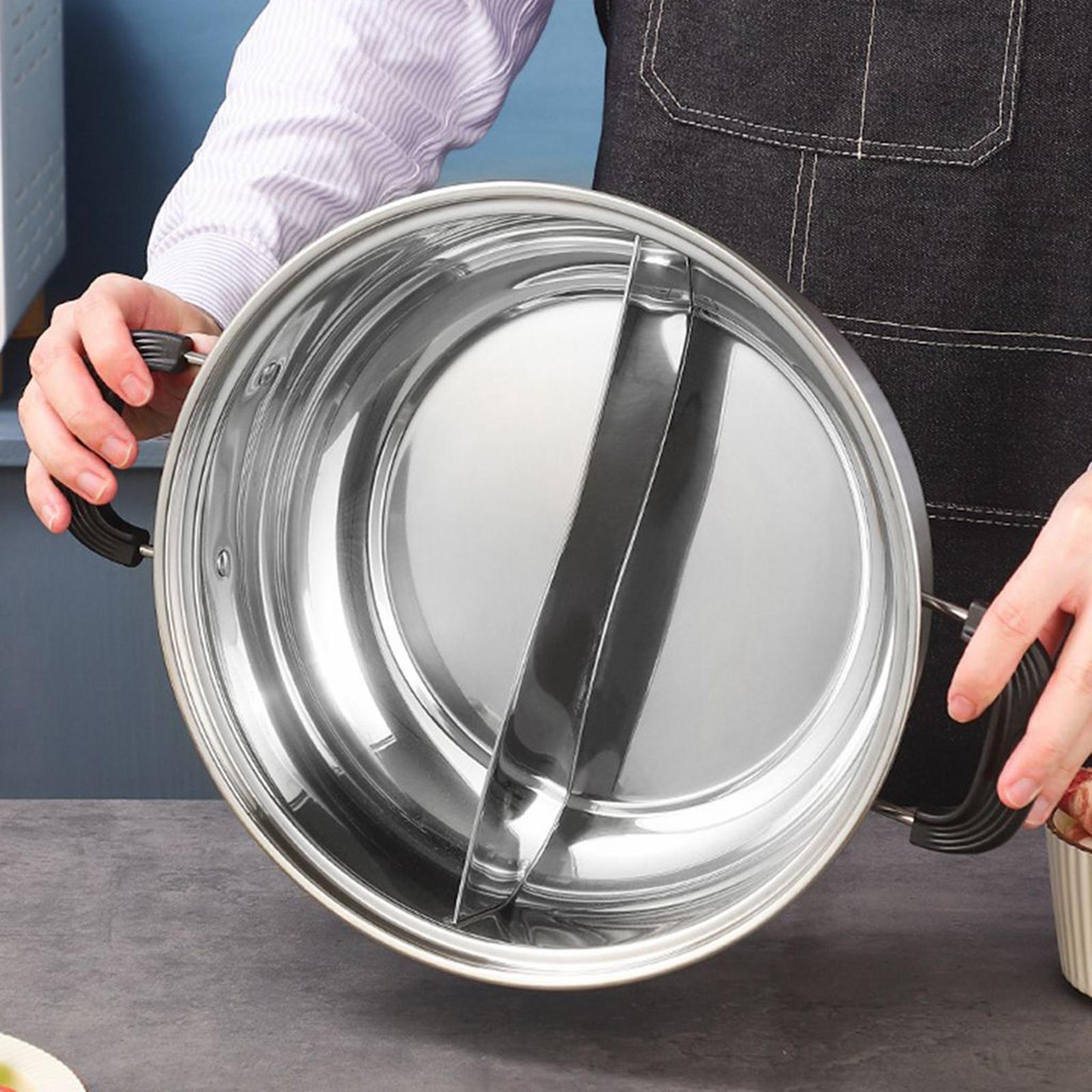 Camping Cooking Kitchen - Hot Pot with Divider Cooking Pot