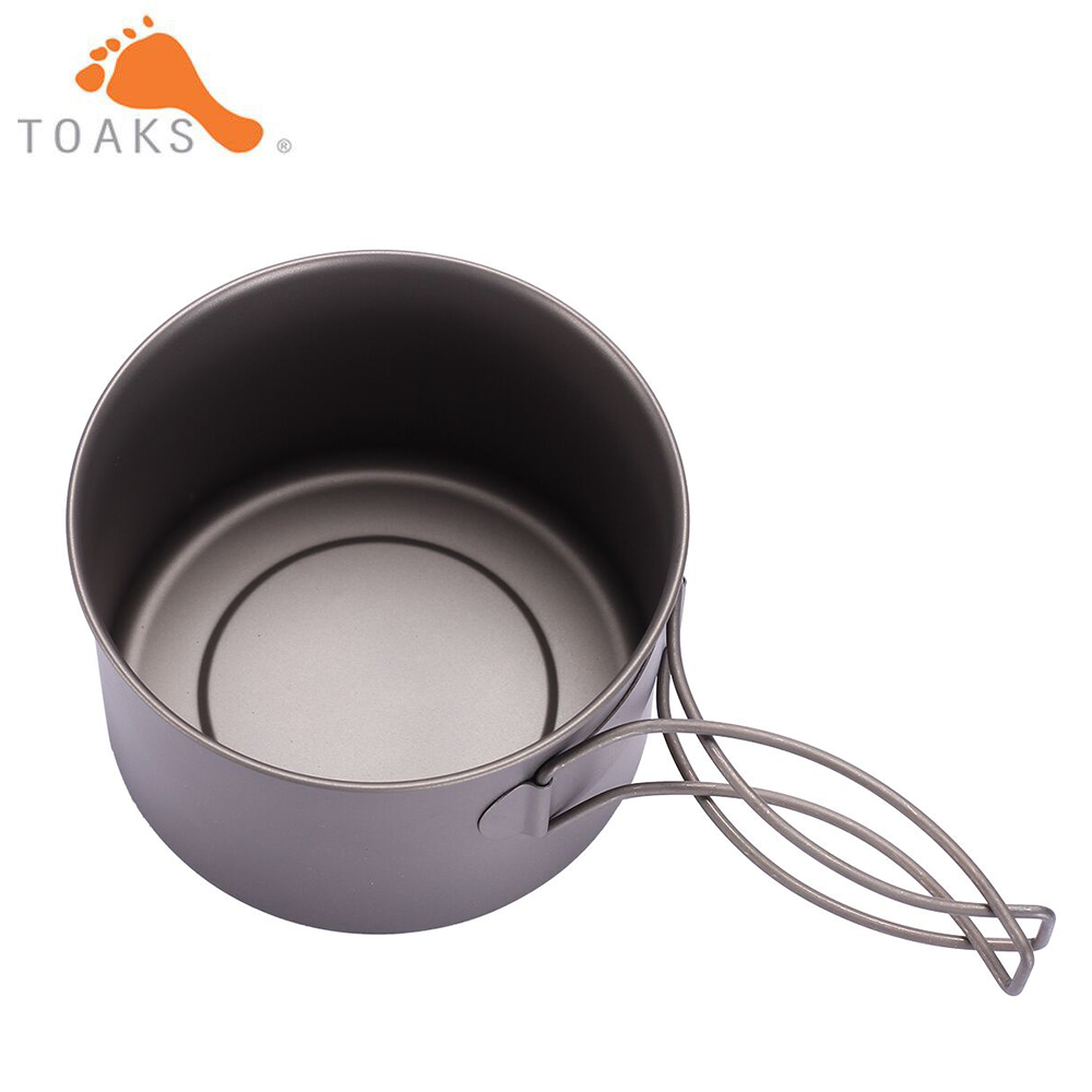 TOAKS BWL-550  Camping Titaniu - Camping Cooking Set Lightweight 评论和价格