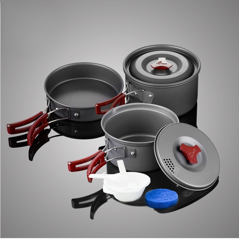 Economy Outdoor Pot Set Portab - Camping Cooking Utensil Set 评论和价格