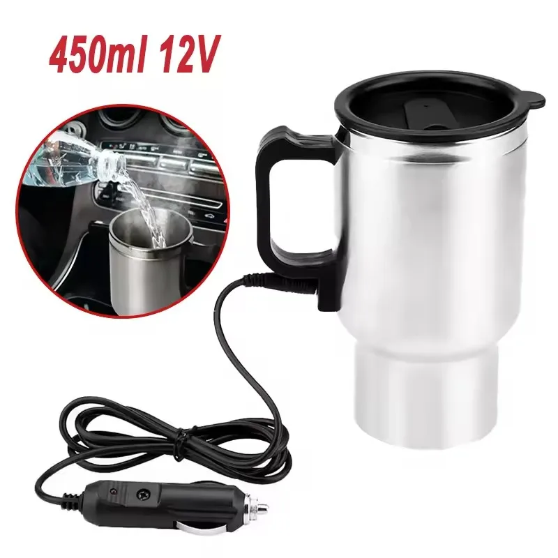 Electric Heating Car Kettle 12 - Camping Cooking Mug 评论和价格
