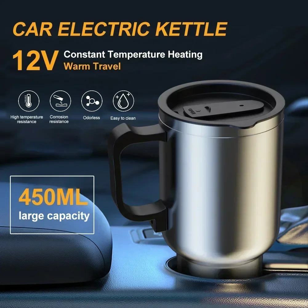Electric Heating Car Kettle 12 - Camping Cooking Mug 评论和价格