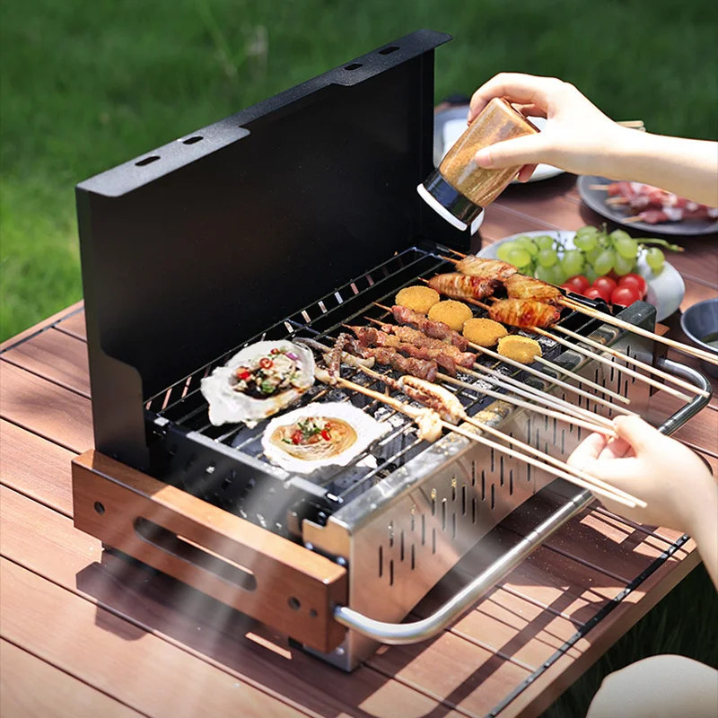 Lightweight Folding Charcoal G - Camping Cooking Requirements 评论和价格