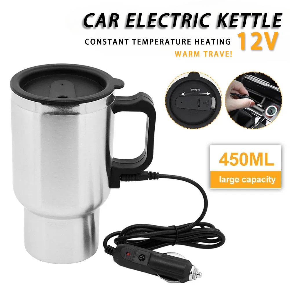 Electric Heating Car Kettle DC - Camping Cooking Mug 评论和价格