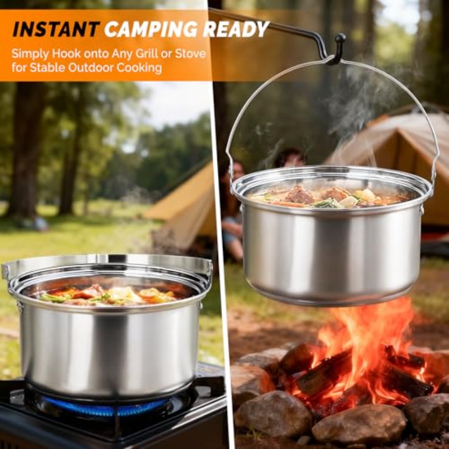 Camping Cookware Set, Lightwei - Camping Cooking Set Lightweight 评论和价格