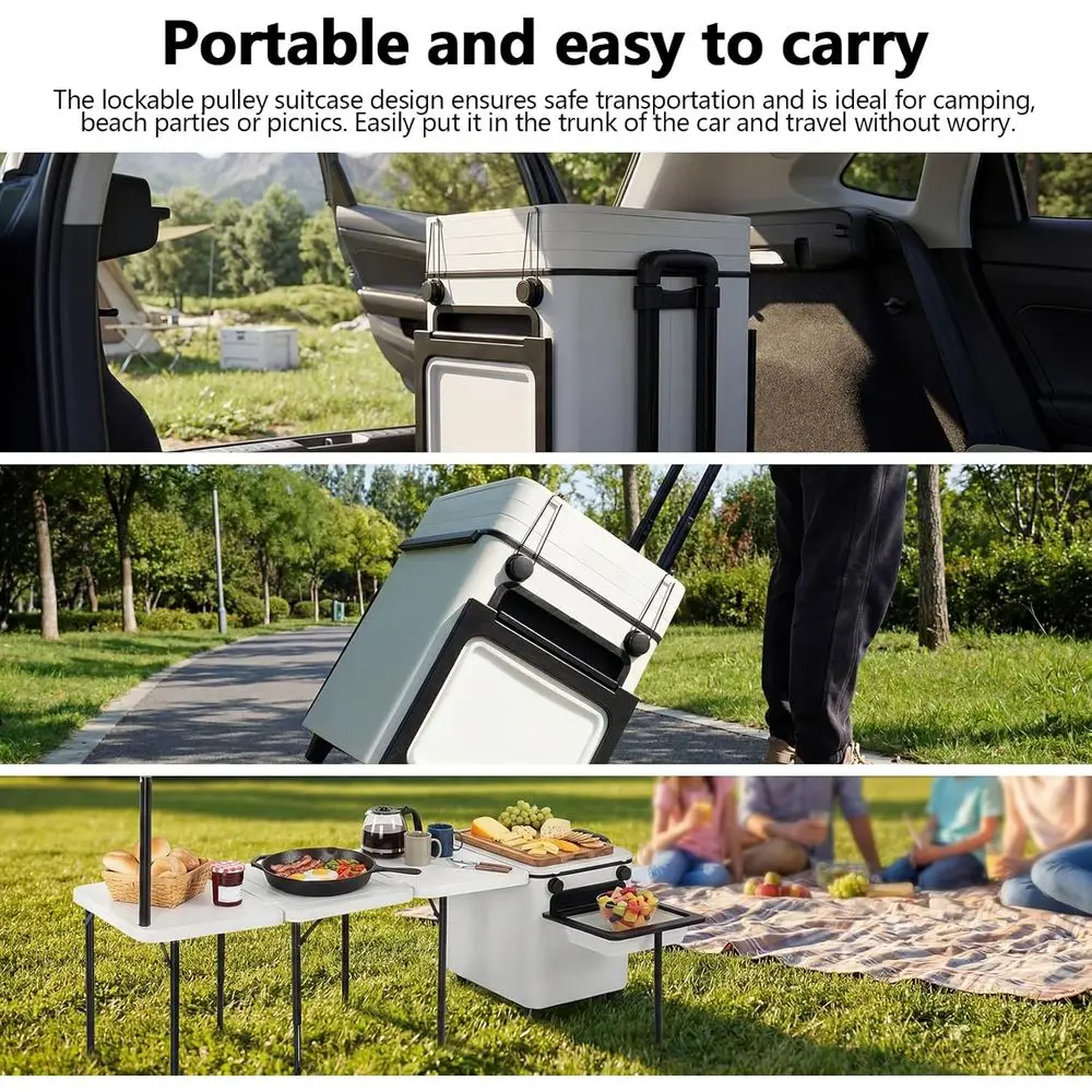 Portable Folding Camping Kitch - Camping Cooking Kitchen 评论和价格