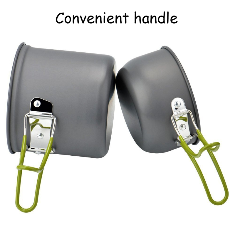 Outdoor Portable Camping Cookw - Camping Cooking Set Lightweight 评论和价格