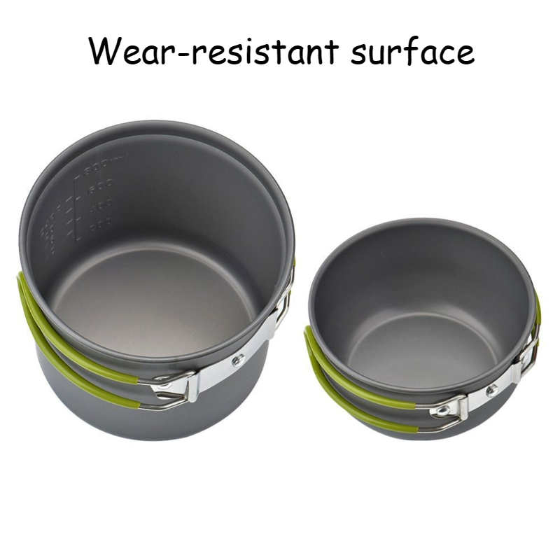 Outdoor Portable Camping Cookw - Camping Cooking Set Lightweight 评论和价格