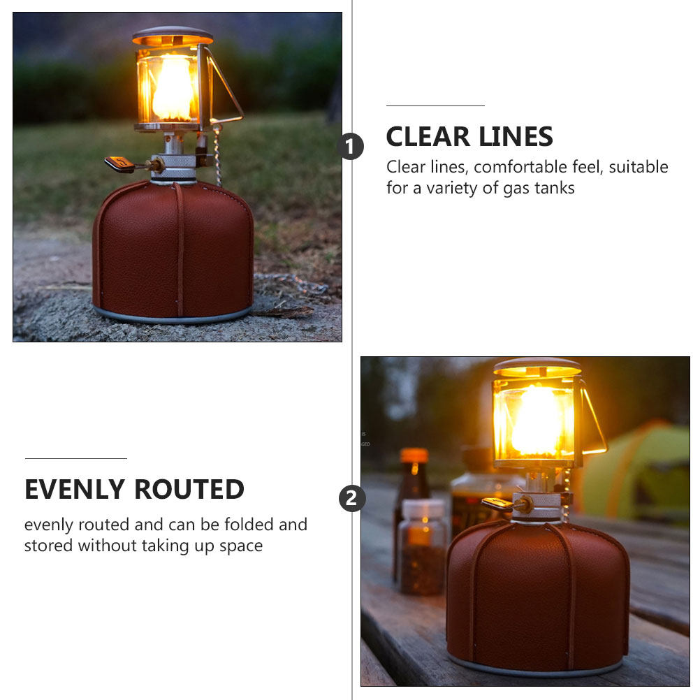 1Pcs Gas Tank Protective Cover - Camping Cooking Materials 评论和价格