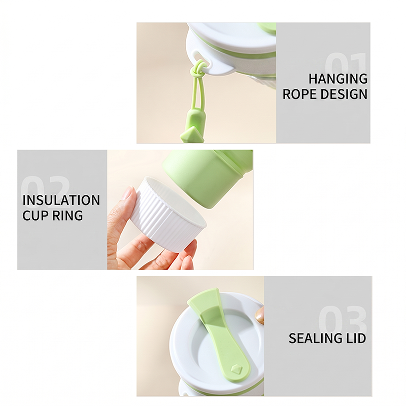 Collapsible Silicone Travel Cu - Camping Cooking Mug 评论和价格