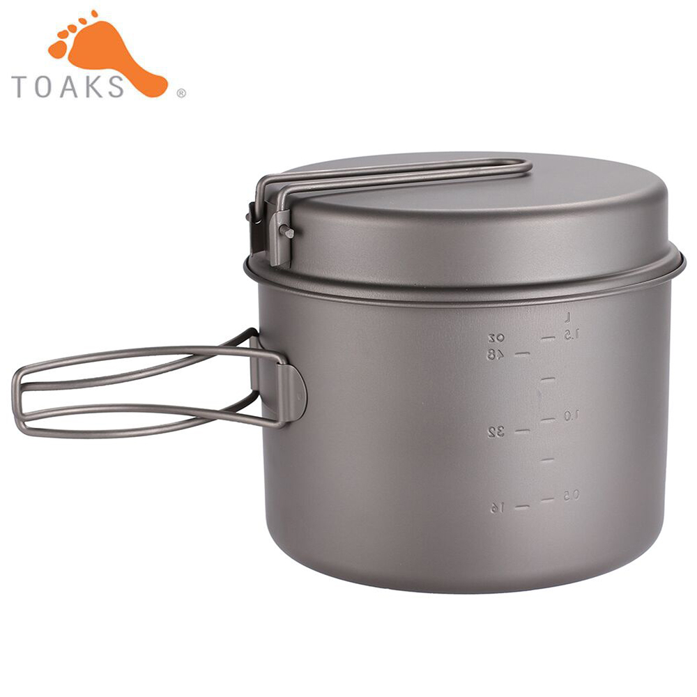 TOAKS Cookware Set Ultralight  - Camping Cooking Utensil Set 评论和价格