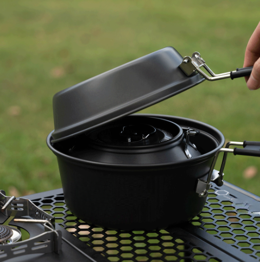Lightweight Aluminum Alloy Cam - Camping Cooking Set Lightweight 评论和价格