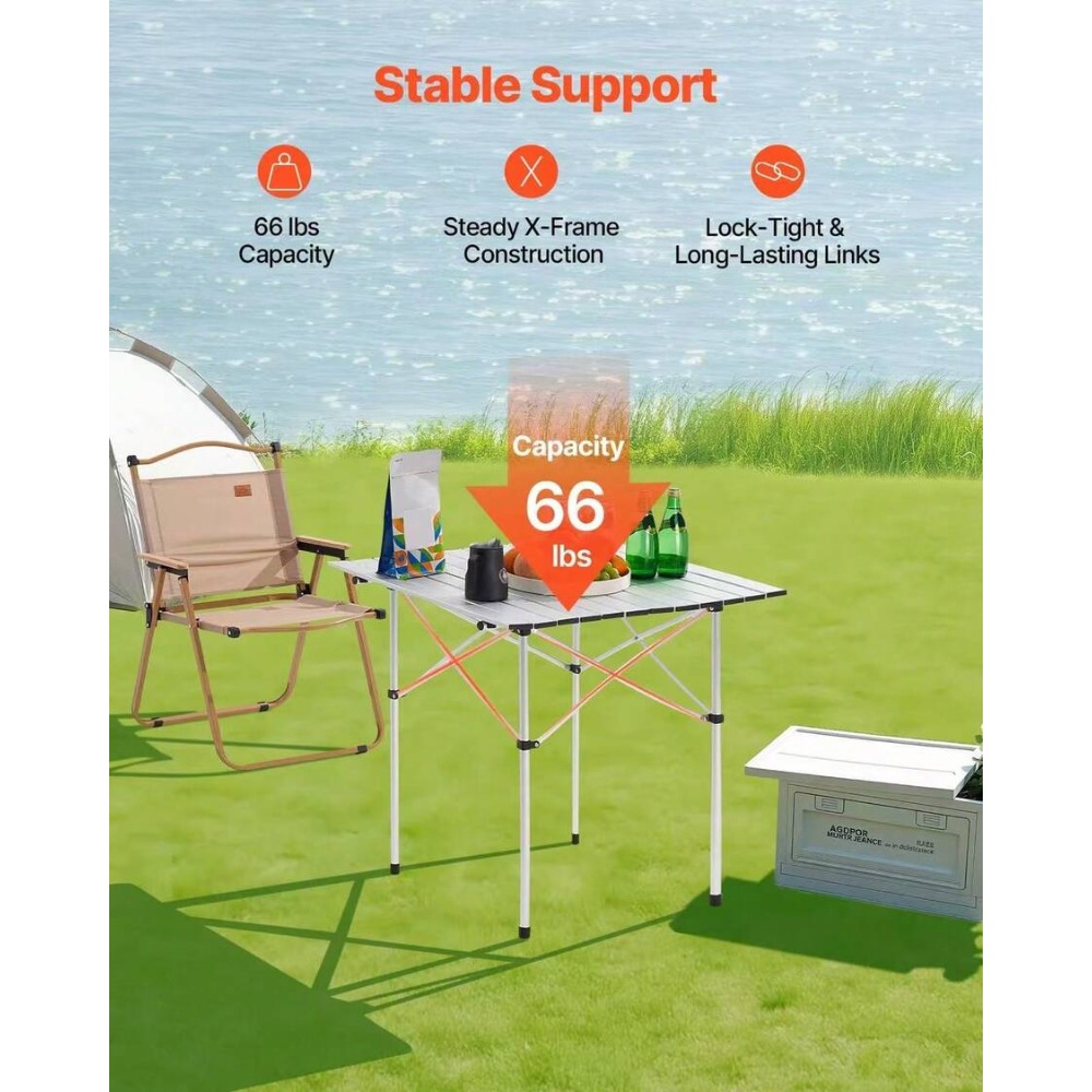 Portable Folding Camping Table - Camping Cooking Requirements 评论和价格