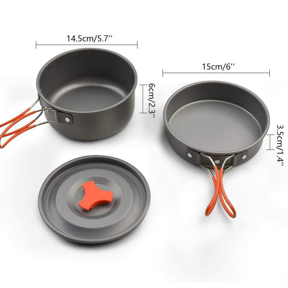 1Set Outdoor Cooking Set Porta - Camping Cooking Materials 评论和价格