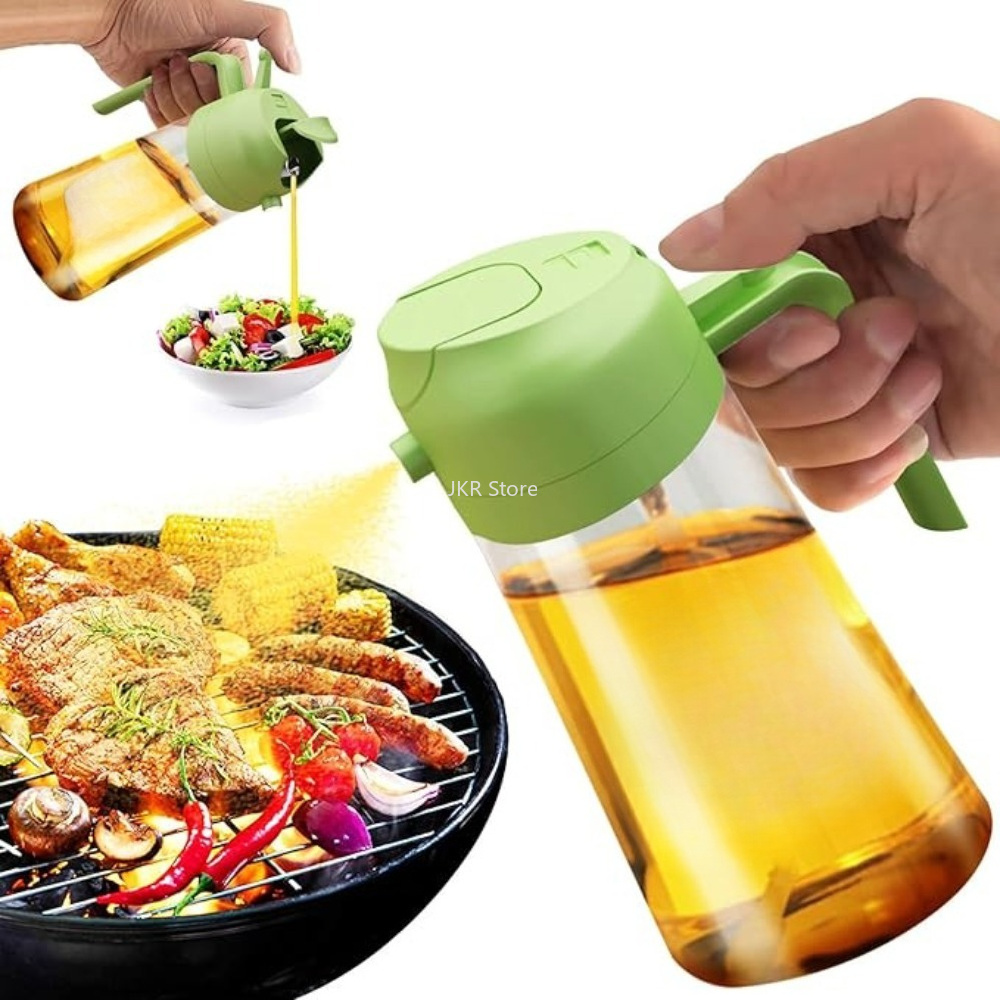 2 in 1 Olive Oil Sprayer Dispe - Camping Cooking Kitchen 评论和价格