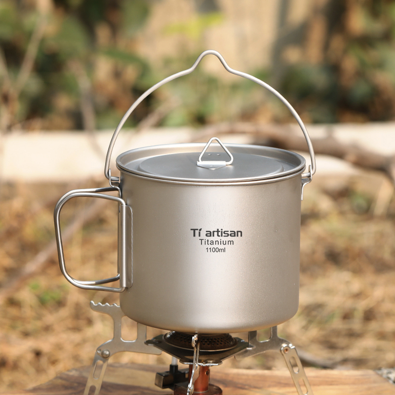 Tiartisan Titanium 1.1L Campin - Camping Cooking Cup 评论和价格