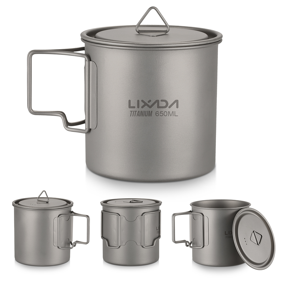 Ultralight Titanium Cup Outdoo - Camping Cooking Mug 评论和价格