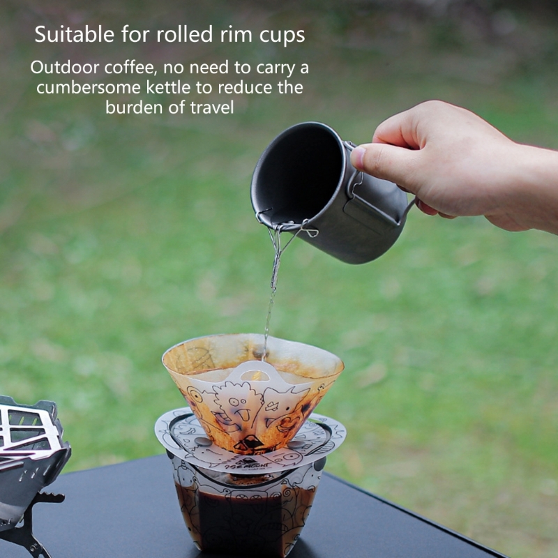 1PC Hand Brewed Coffee Teapot  - Camping Cooking Pot Stainless Steel 评论和价格