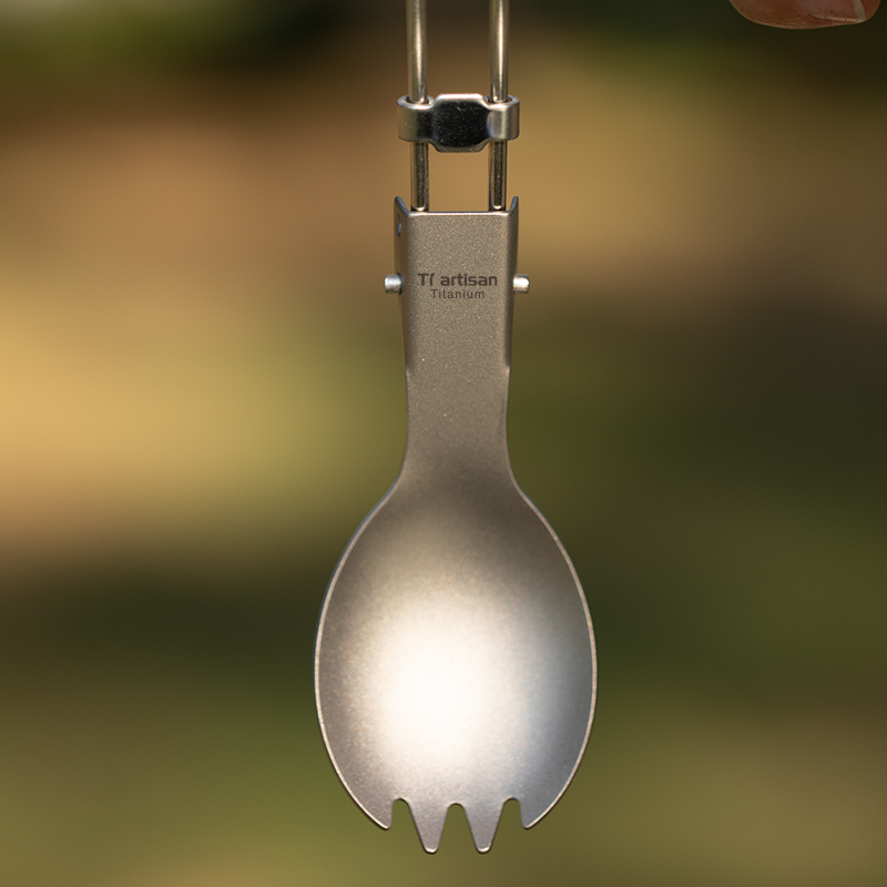 Tiartisan Titanium Spoon Spork - Camping Cooking Mug 评论和价格