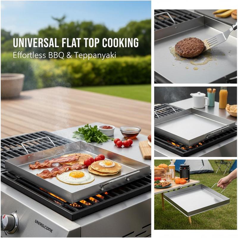 Universal Flat Top Griddle 18x - Camping Cooking Kitchen 评论和价格