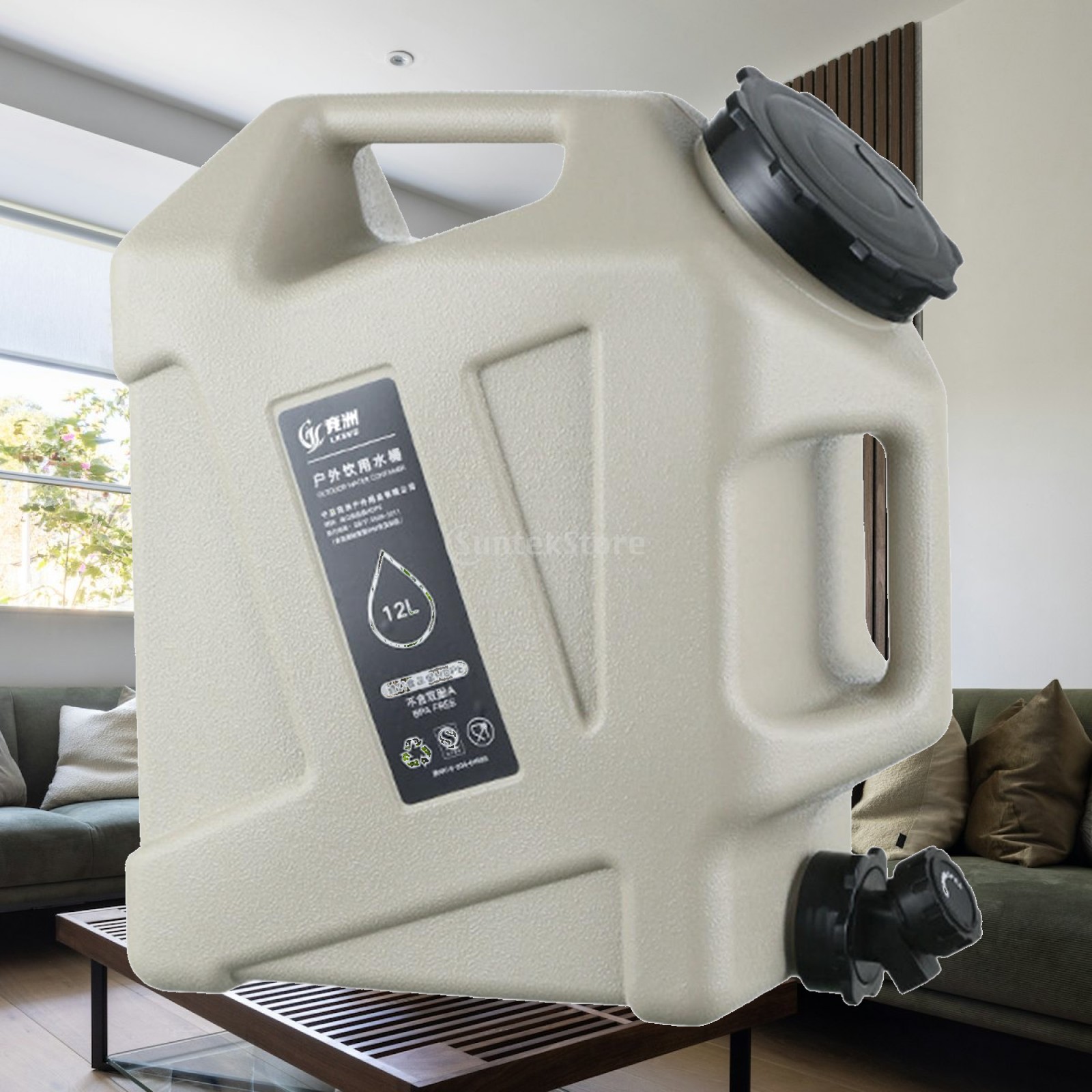 Camping Water Jug Container PE - Camping Cooking Materials 评论和价格