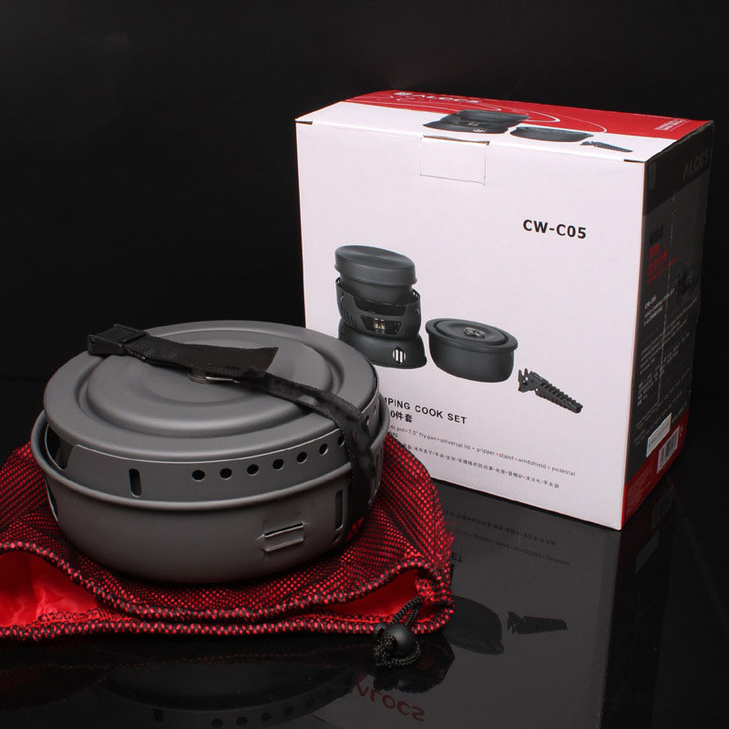2-4 People Cooking Set 10-Piec - Camping Cooking Materials 评论和价格