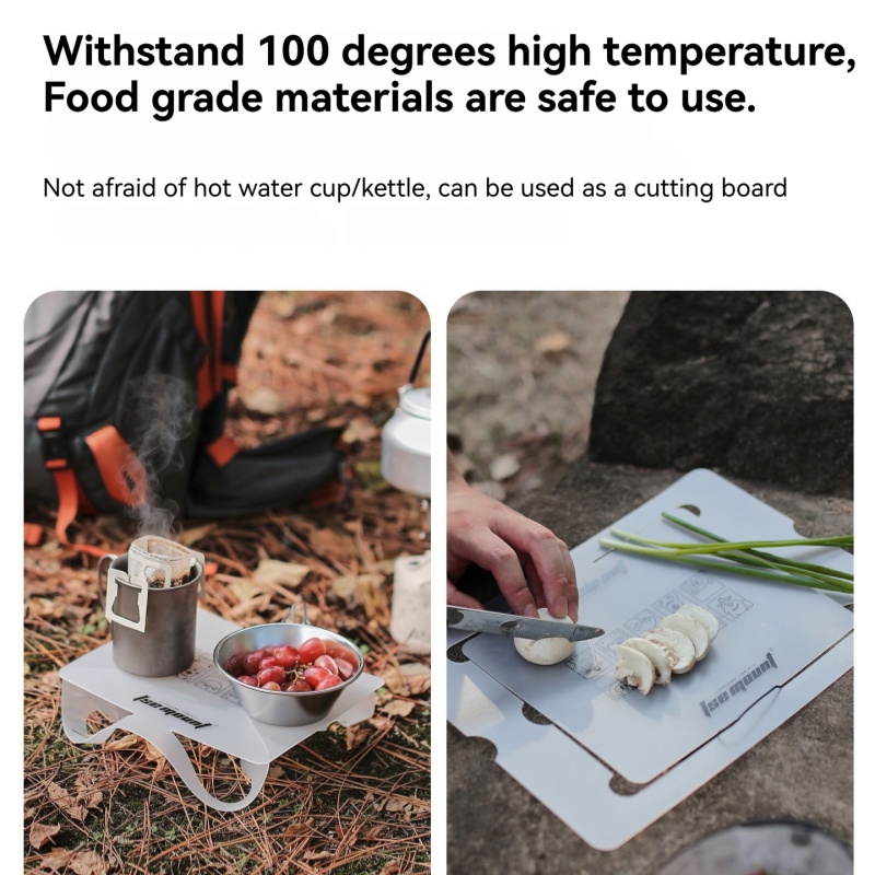 Outdoor PP Board Folding Table - Camping Cooking Materials 评论和价格