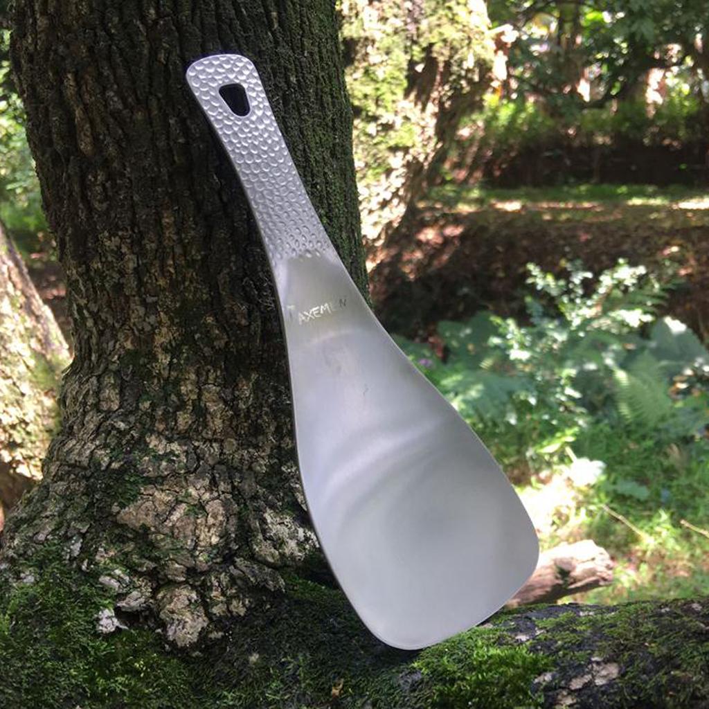 Portable Titanium Rice Spoon S - Camping Cooking Rice 评论和价格