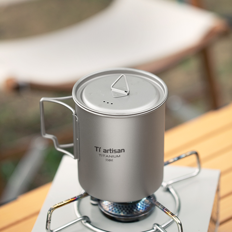 Tiartisan Outdoor Titanium Lig - Camping Cooking Cup 评论和价格