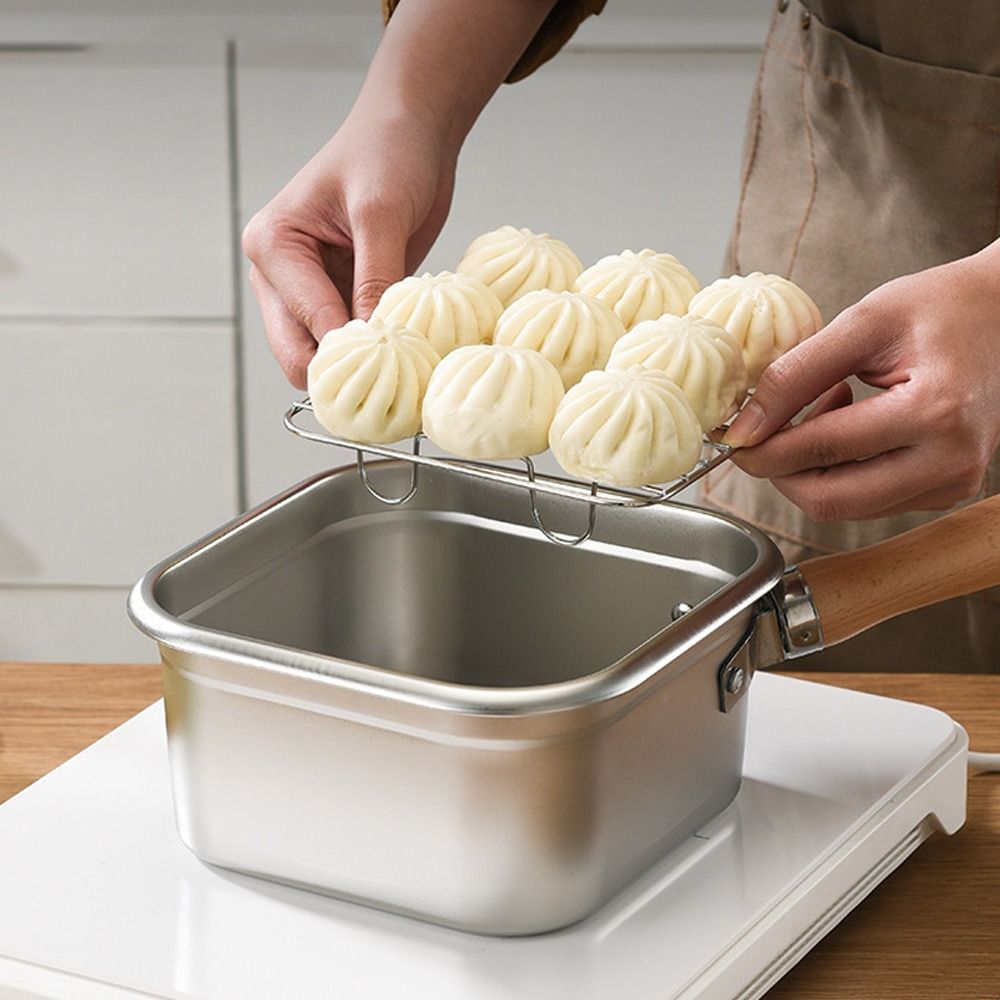 Portable Stainless Steel Fryin - Camping Cooking Pot Stainless Steel 评论和价格