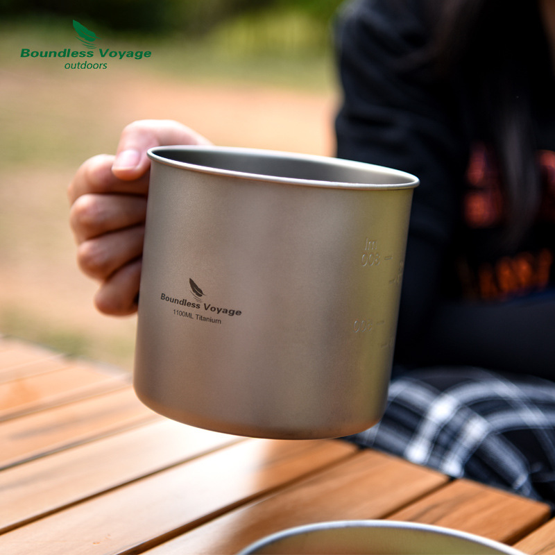 Pure Titanium Folding Handle P - Camping Cooking Utensil Set 评论和价格