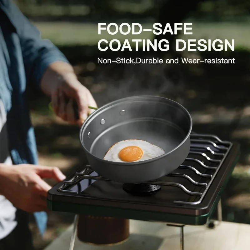 Camping Cooking Set, Outdoor K - Camping Cooking Pot Stainless Steel 评论和价格