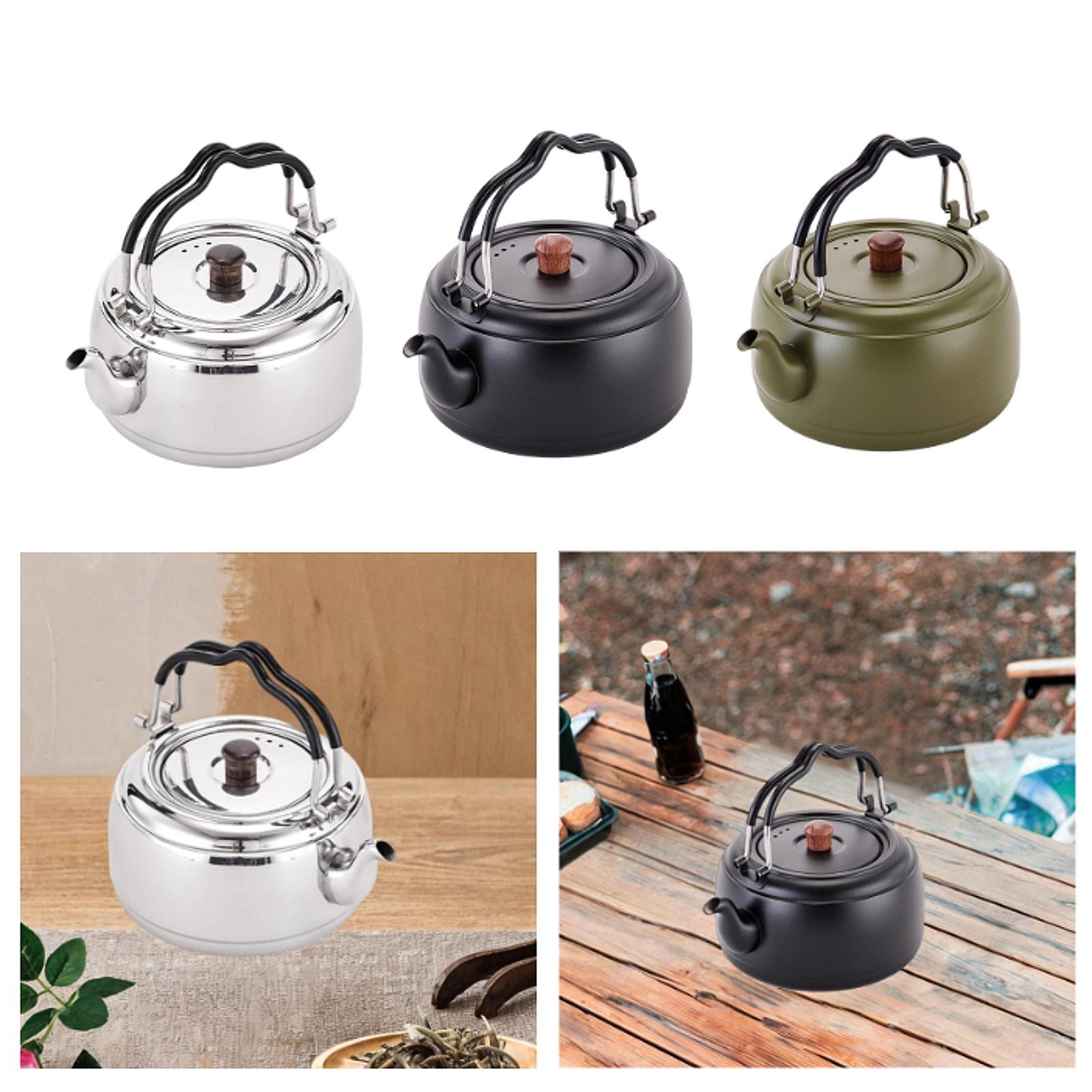 Tea Kettle Portable 1L Gift Th - Camping Cooking Gifts 评论和价格