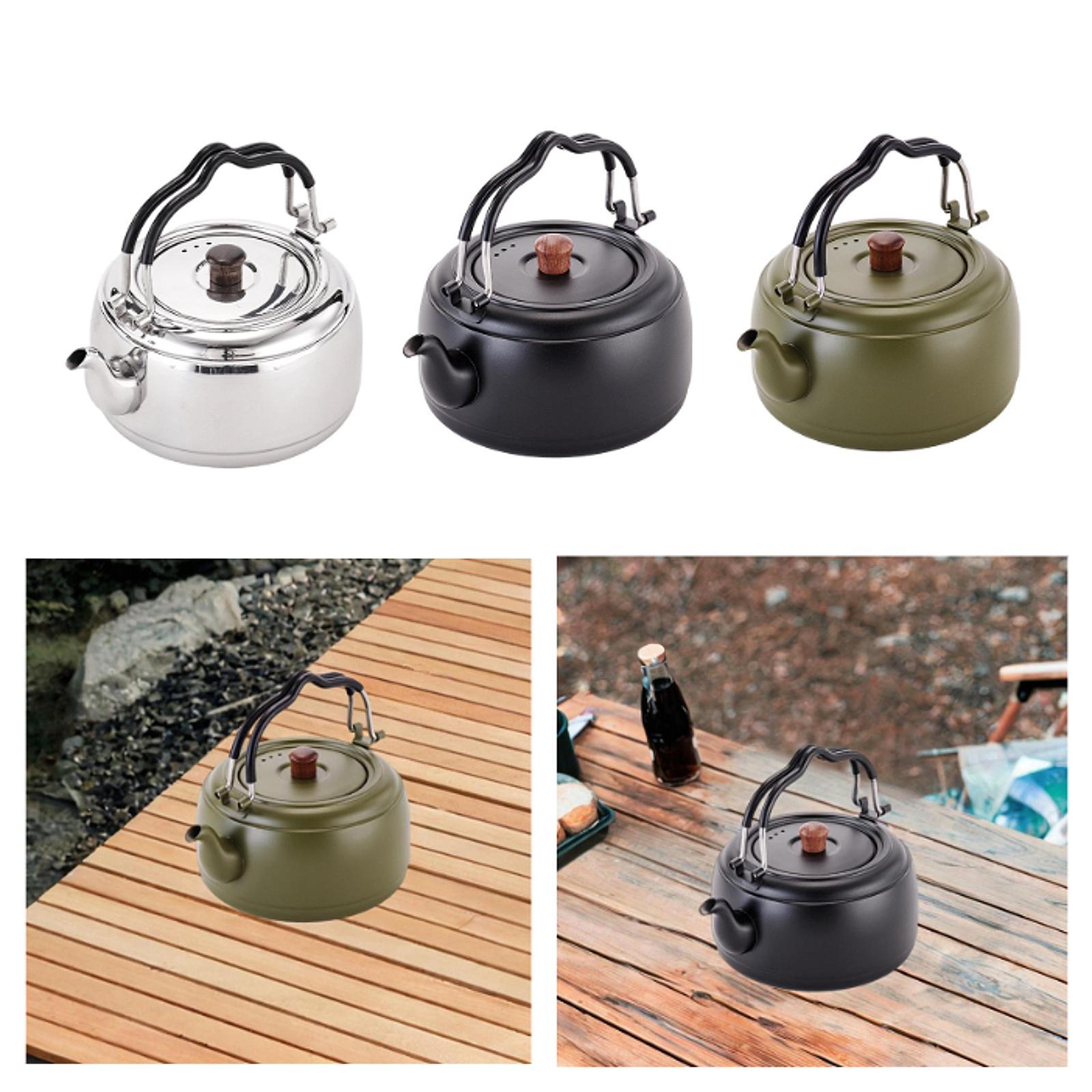 Tea Kettle Portable 1L Gift Th - Camping Cooking Gifts 评论和价格