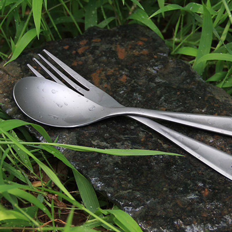 Tiartisan Titanium Fork Spoon  - Camping Cooking Set Lightweight 评论和价格