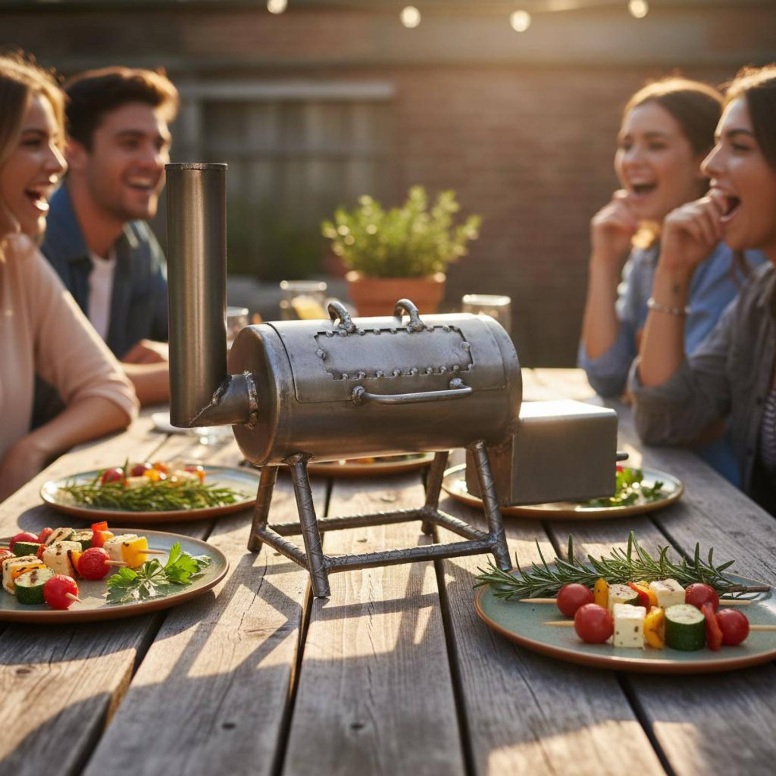 Mini Grill Gift Idea Portable  - Camping Cooking Gifts 评论和价格