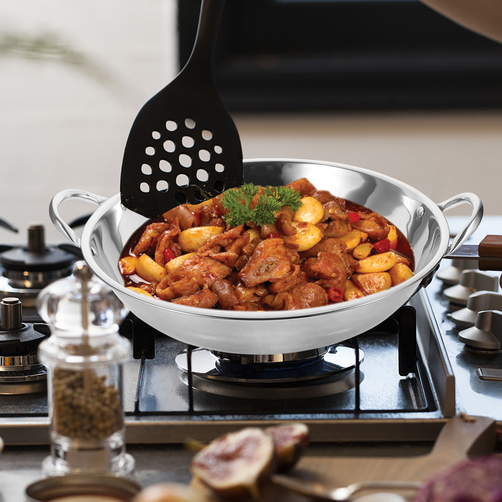 Double Handle Stainless Steel  - Camping Cooking Pot Stainless Steel 评论和价格