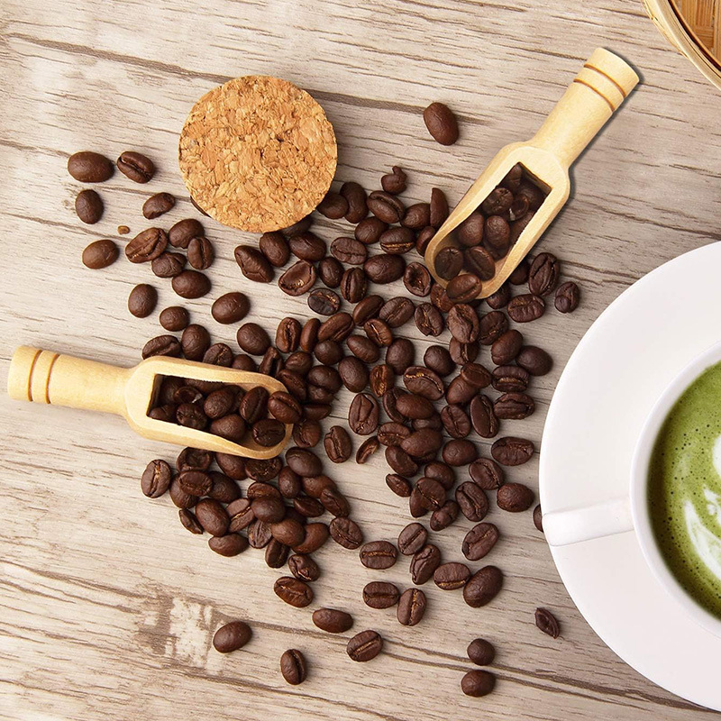 2/5PCS Wooden Coffee Scoop Set - Camping Cooking Tool Set 评论和价格