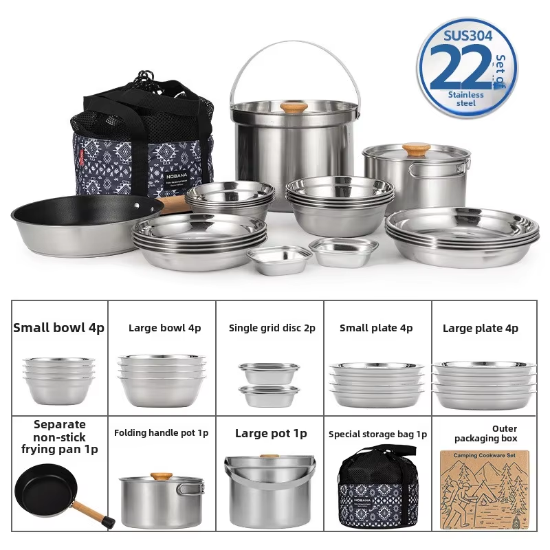 NOBANA Newest Outdoor Stainles - Camping Cooking Rice 评论和价格
