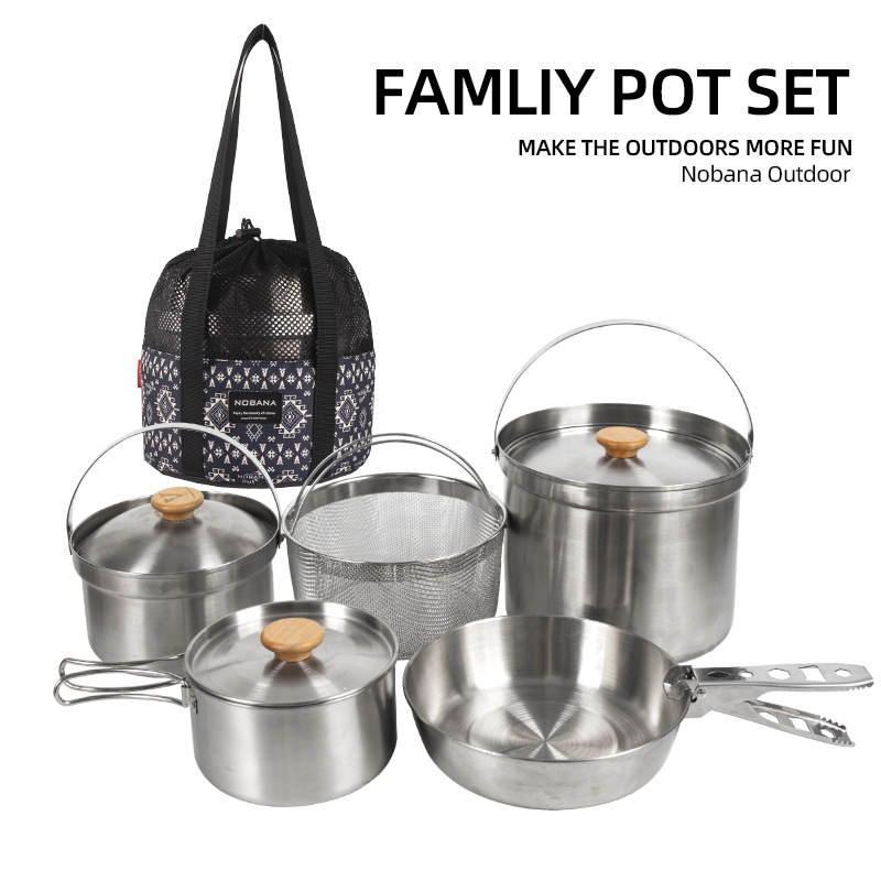 NOBANA Newest Outdoor Stainles - Camping Cooking Rice 评论和价格