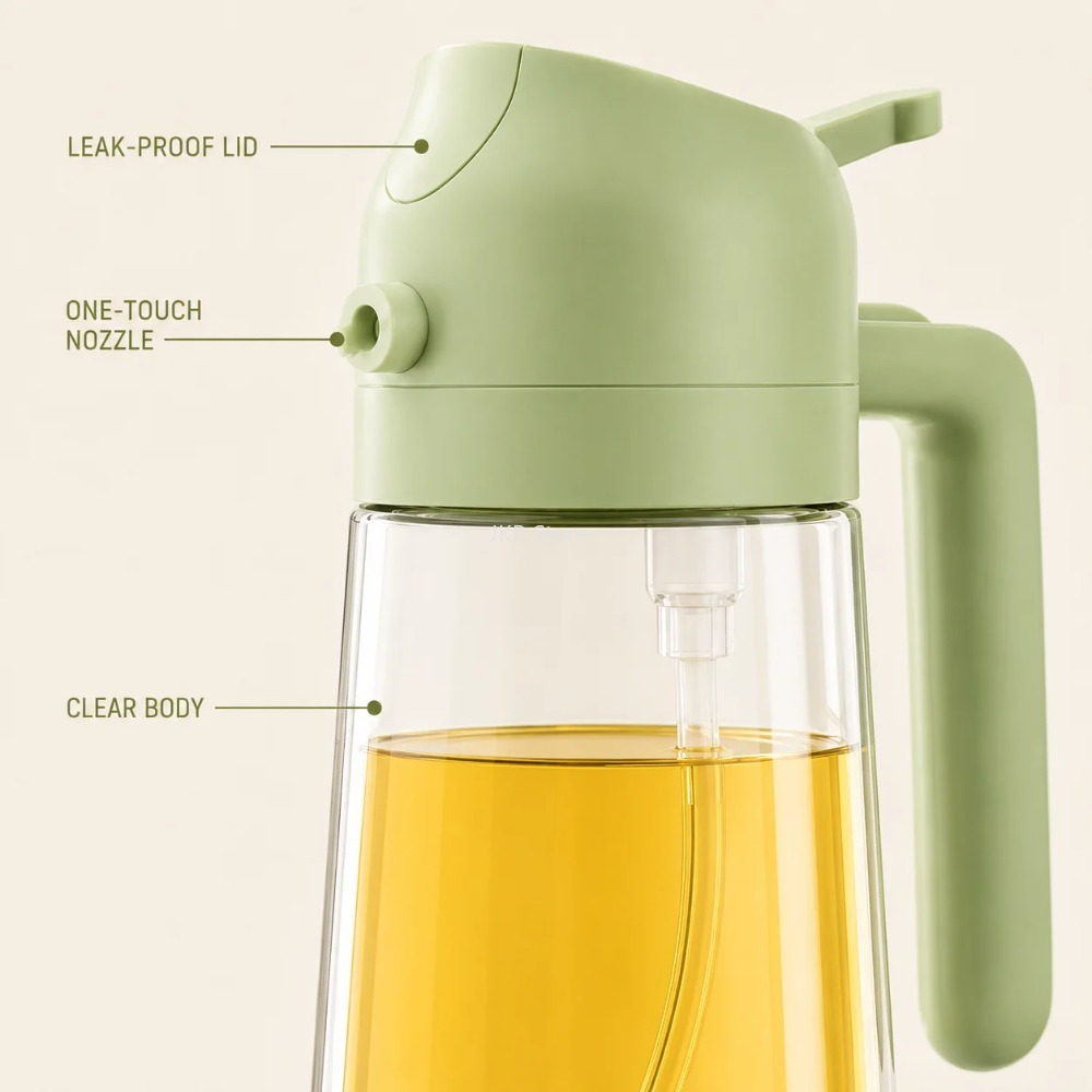 2 in 1 Olive Oil Sprayer Dispe - Camping Cooking Kitchen 评论和价格