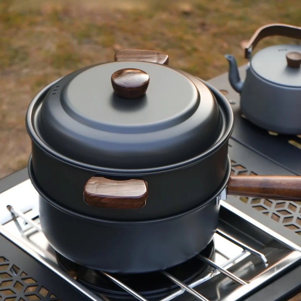 3L Camping Cooking Pot Set Alu - Camping Cooking Utensil Set 评论和价格