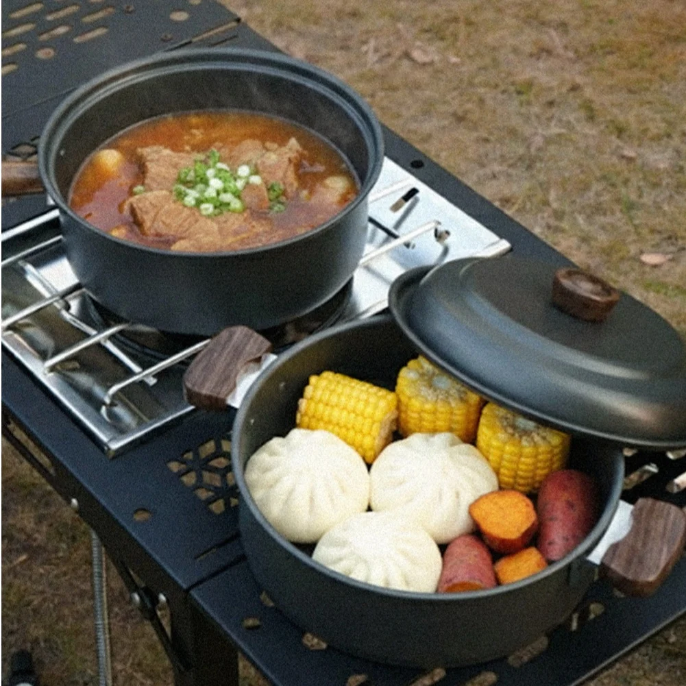 3L Camping Cooking Pot Set Alu - Camping Cooking Utensil Set 评论和价格