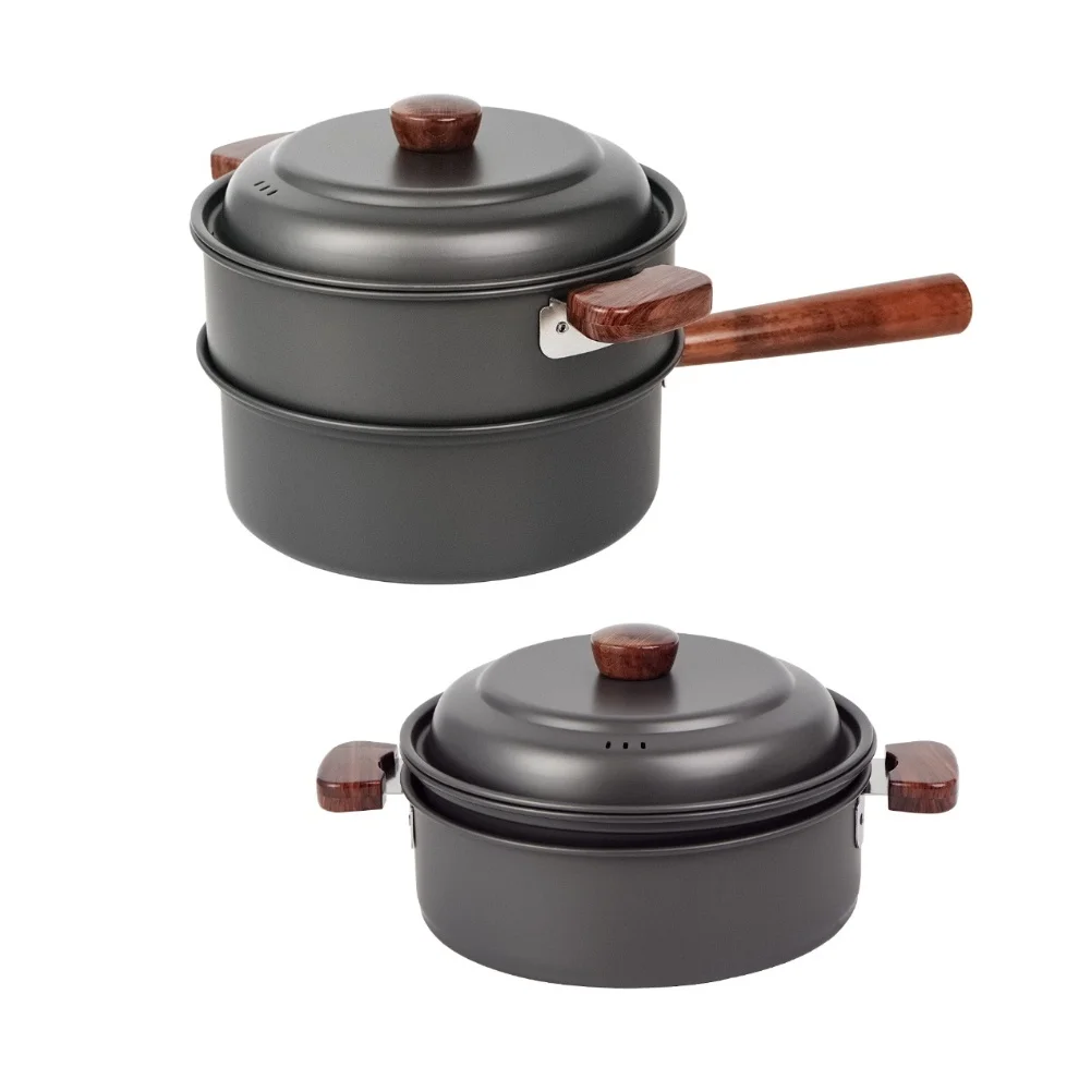 3L Camping Cooking Pot Set Alu - Camping Cooking Utensil Set 评论和价格