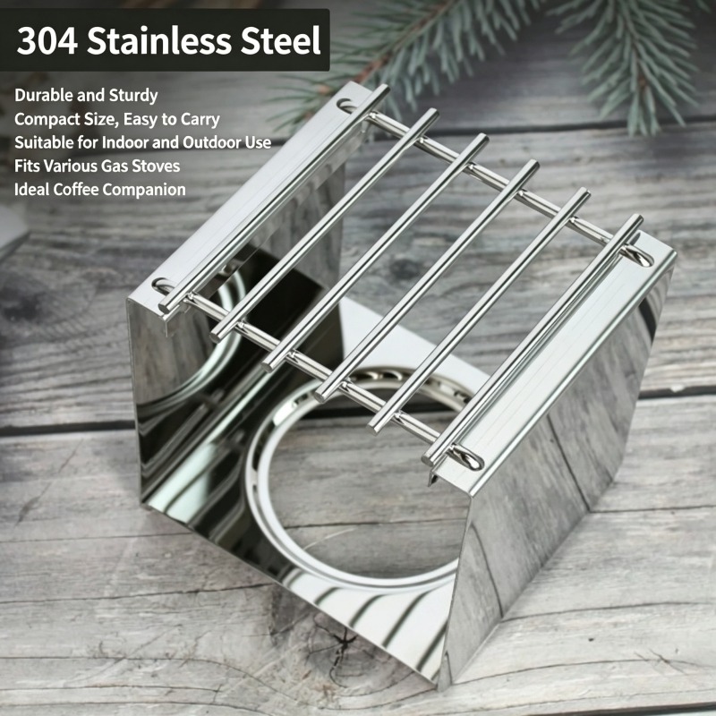 Stainless Steel Square Coffee  - Camping Cooking Kitchen 评论和价格