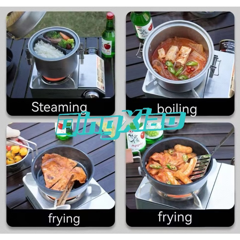 Outdoor 304 Stainless Steel Mu - Camping Cooking Rice 评论和价格