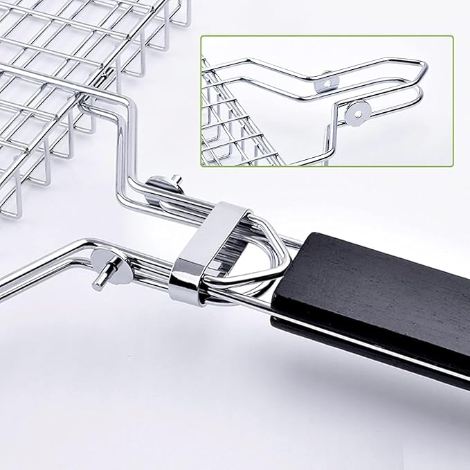 Grill Basket Large Portable Fo - Camping Cooking Gifts 评论和价格