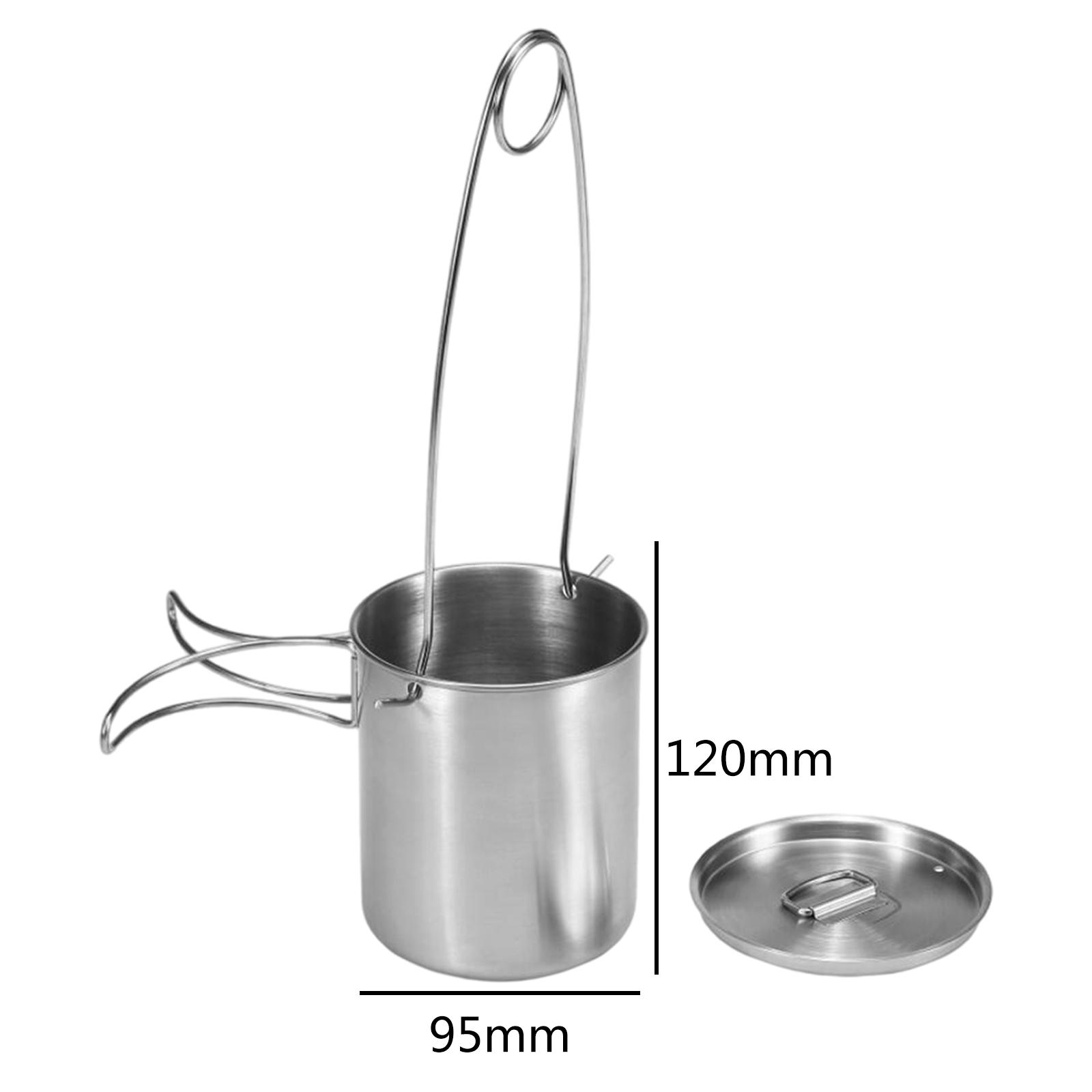 Portable Camping Cups Mug Pot  - Camping Cooking Cup 评论和价格